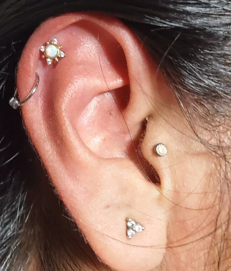 Tragus Piercing- Sideshow Tattoo and Piercing