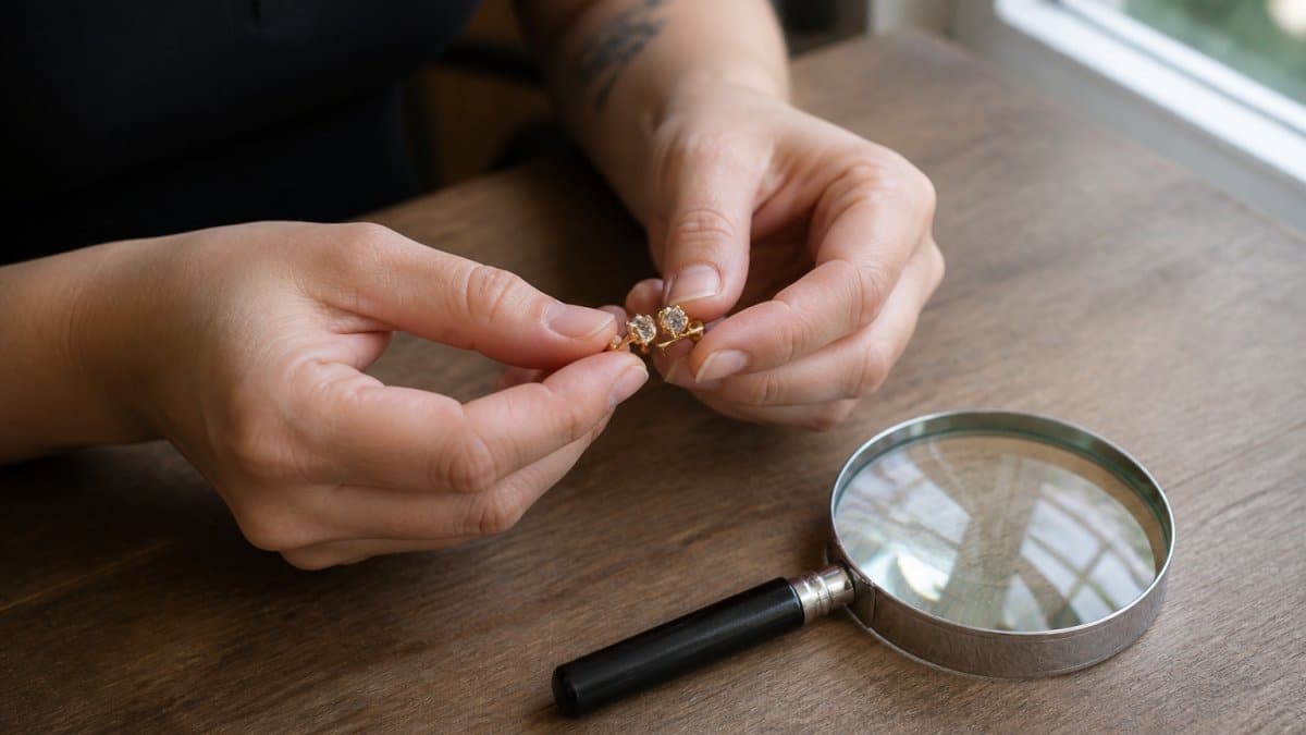 Step-by-step guide on how to spot nickel in jewelry before you decide if you can wear gold earrings with a nickel allergy